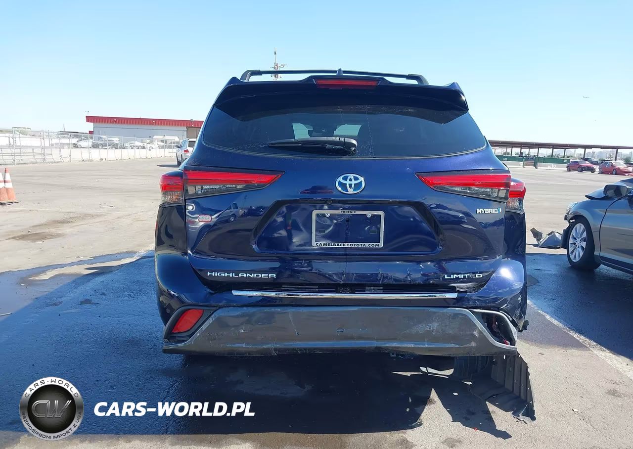 2021 Toyota Highlander Hybrid Limited VIN:5TDYARAH2MS508529 - 6