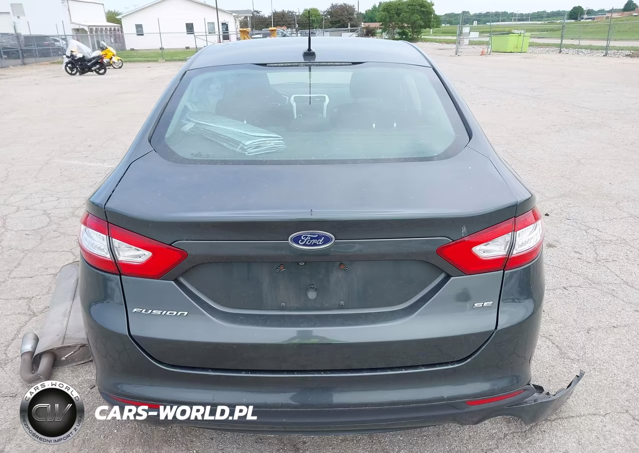 2016 Ford Fusion Se VIN:3FA6P0H73GR133861 - 16