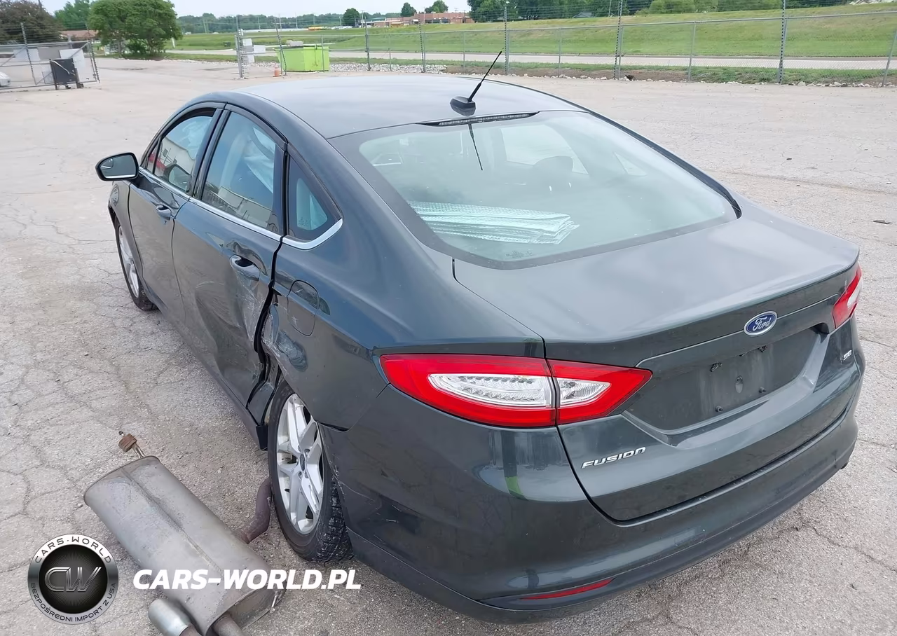 2016 Ford Fusion Se VIN:3FA6P0H73GR133861 - 3