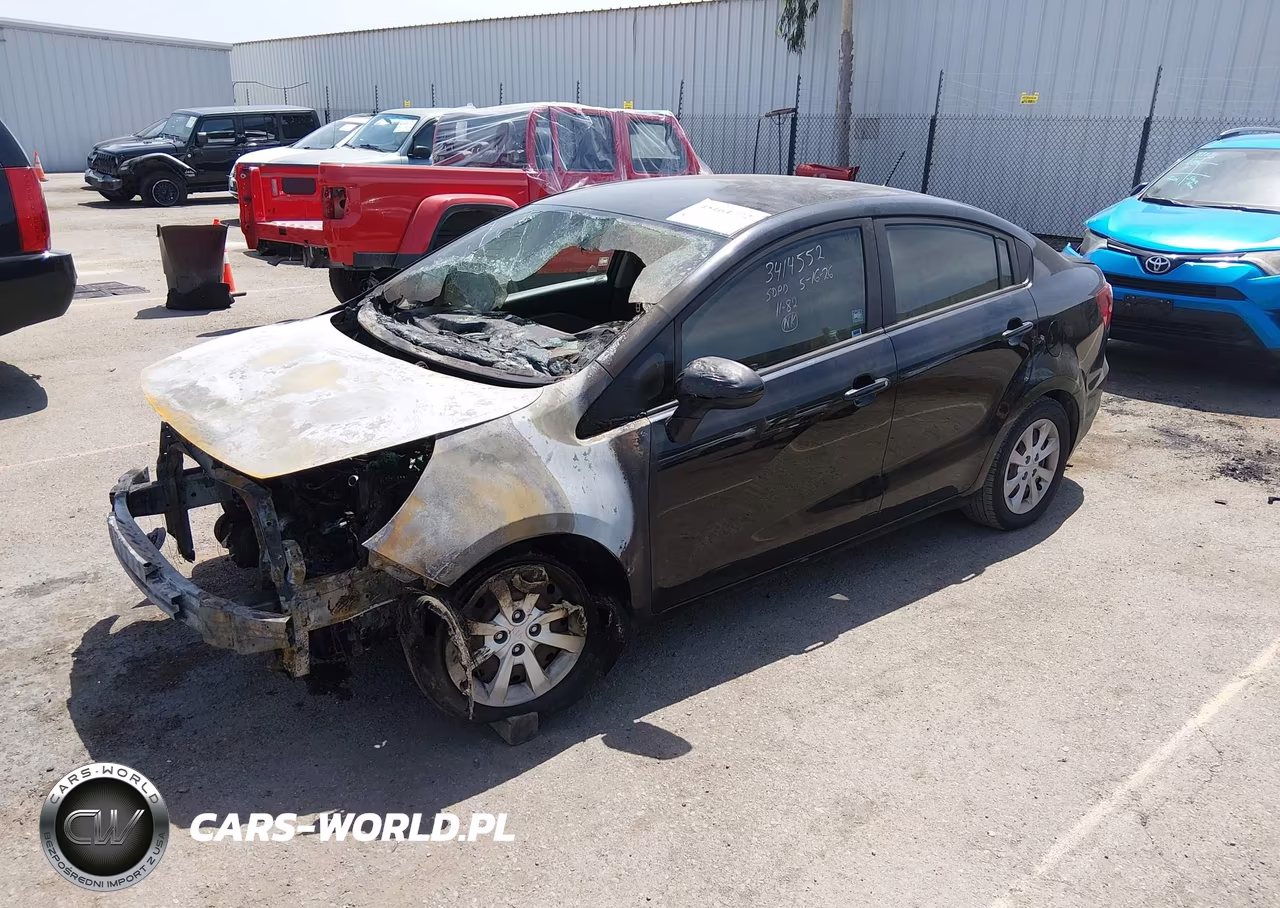 2017 Kia Rio Lx VIN:KNADM4A34H6020361 - 2