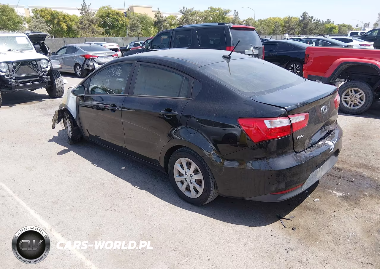 2017 Kia Rio Lx VIN:KNADM4A34H6020361 - 3