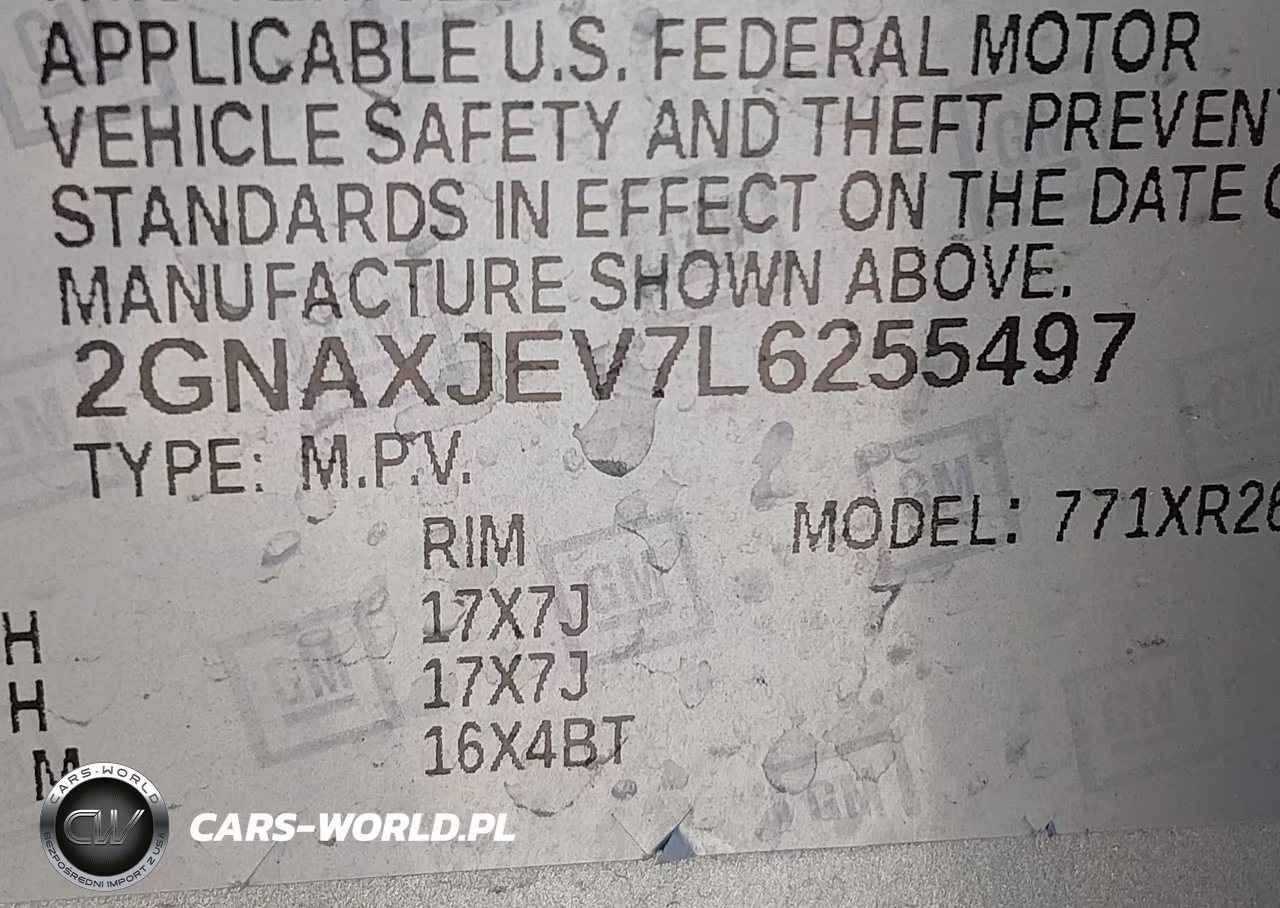 2020 Chevrolet Equinox Fwd 2Fl VIN:2GNAXJEV7L6255497 - 9
