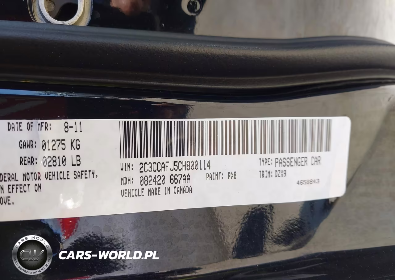 2012 Chrysler 300 Srt8 VIN:2C3CCAFJ5CH800114 - 9