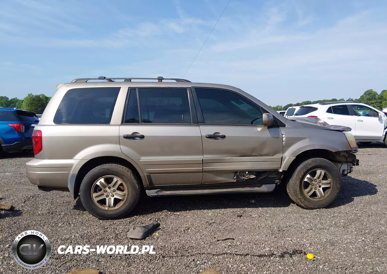2003 Honda Pilot Ex-L VIN:2HKYF18633H614872 - 14