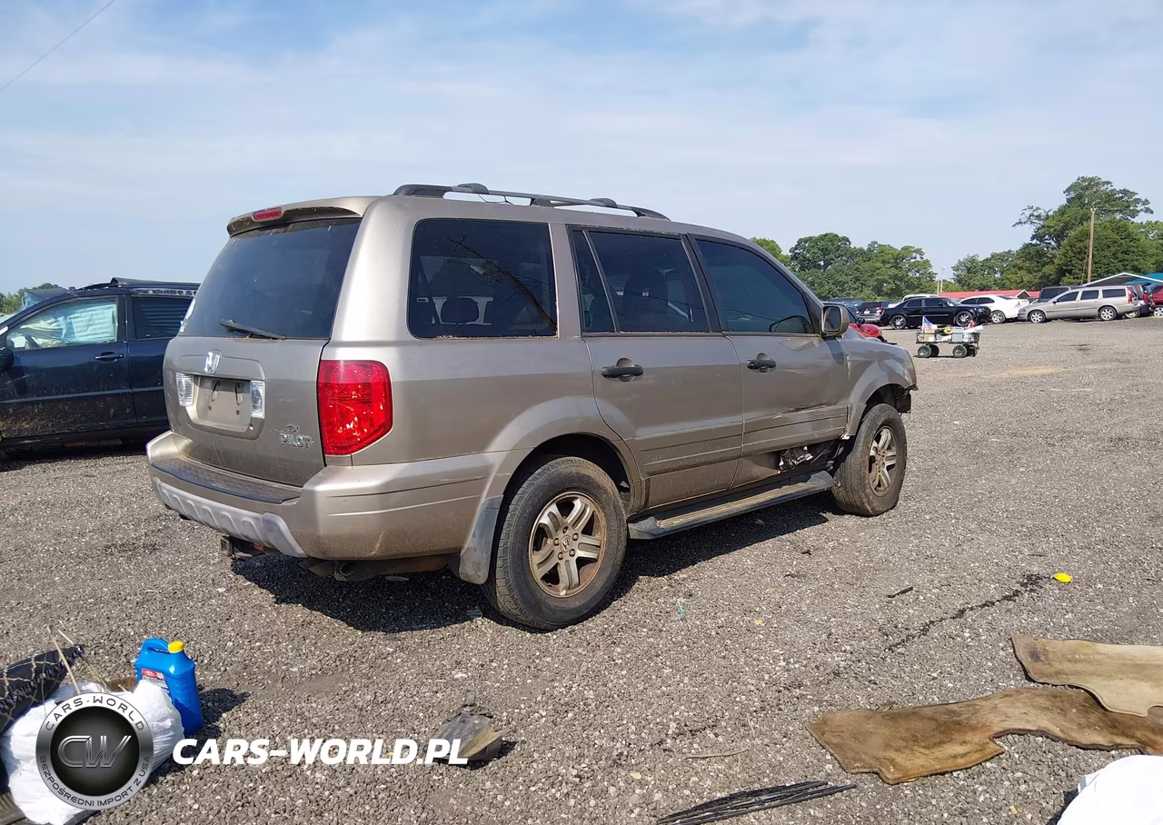 2003 Honda Pilot Ex-L VIN:2HKYF18633H614872 - 4