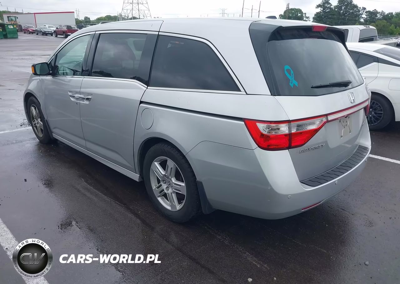 2012 Honda Odyssey Touring-Touring Elite VIN:5FNRL5H97CB019312 - 3