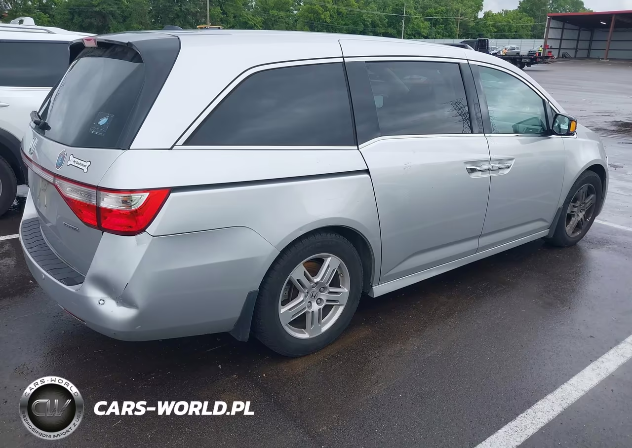 2012 Honda Odyssey Touring-Touring Elite VIN:5FNRL5H97CB019312 - 4