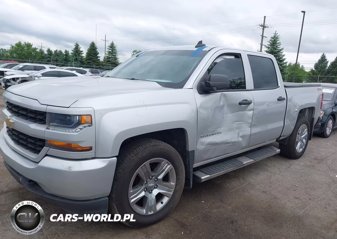 2018 Chevrolet Silverado 1500 Custom VIN:3GCUKPEC9JG505877 - 2