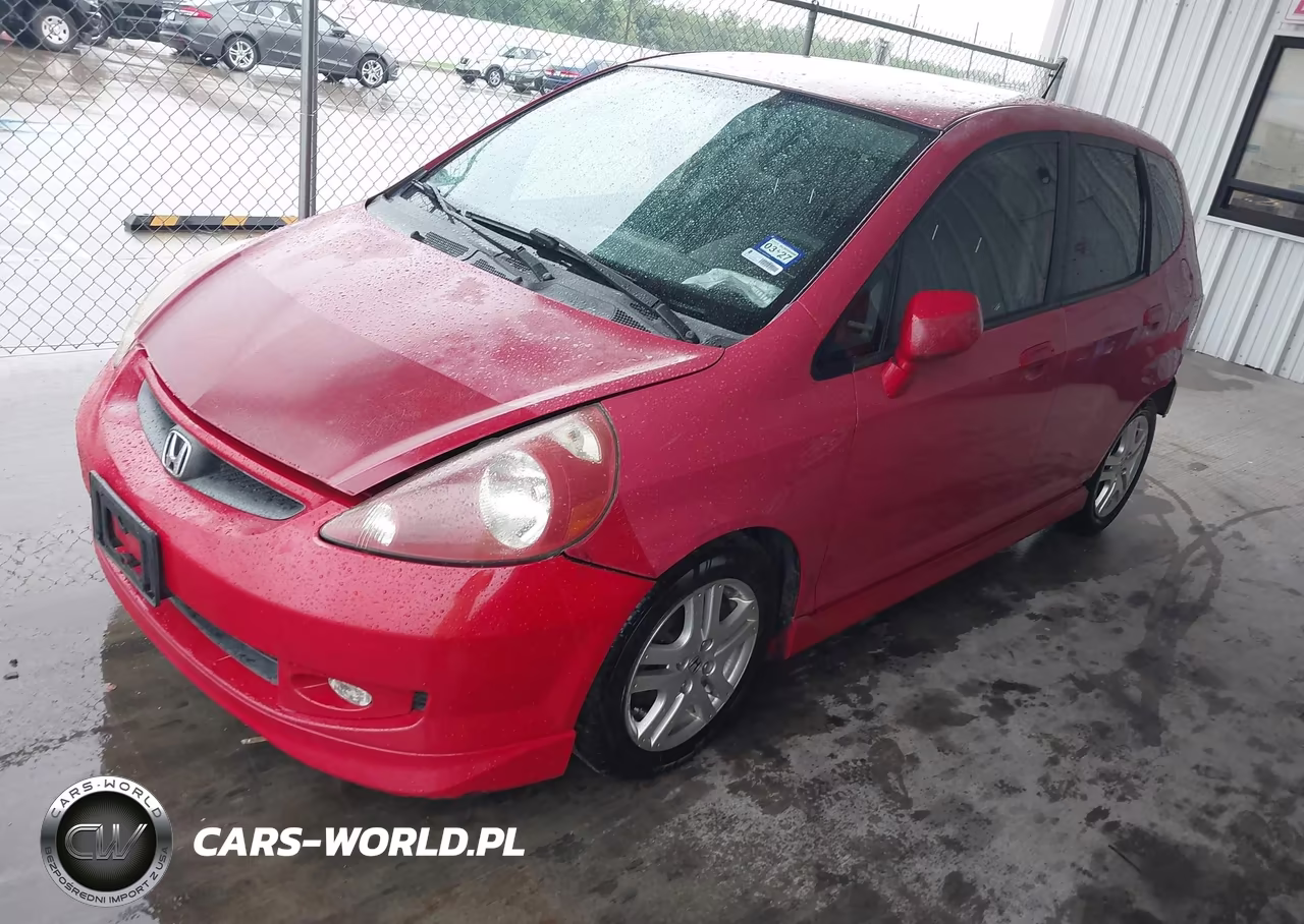 2007 Honda Fit Sport VIN:JHMGD38667S048564 - 2
