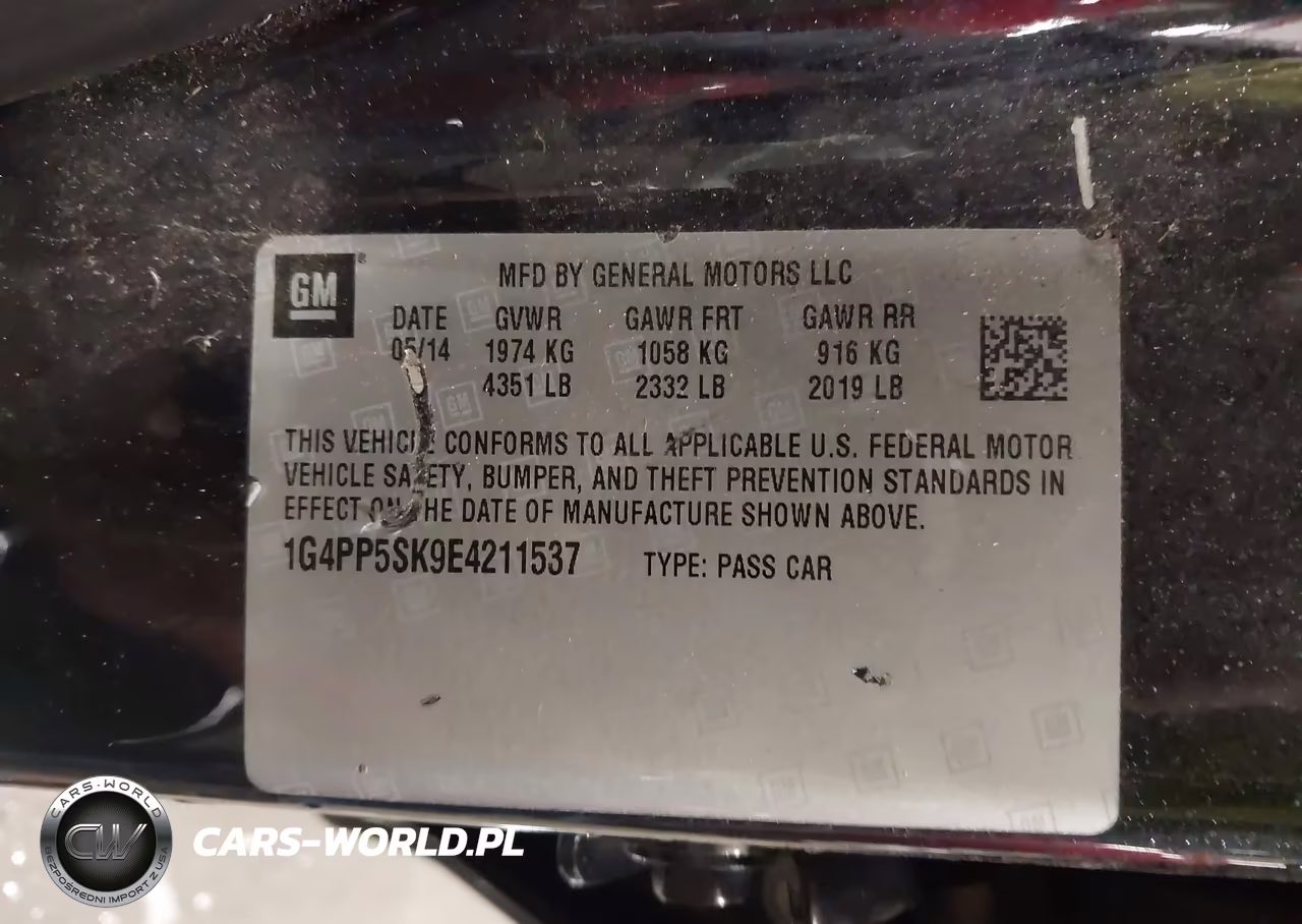 2014 Buick Verano VIN:1G4PP5SK9E4211537 - 9