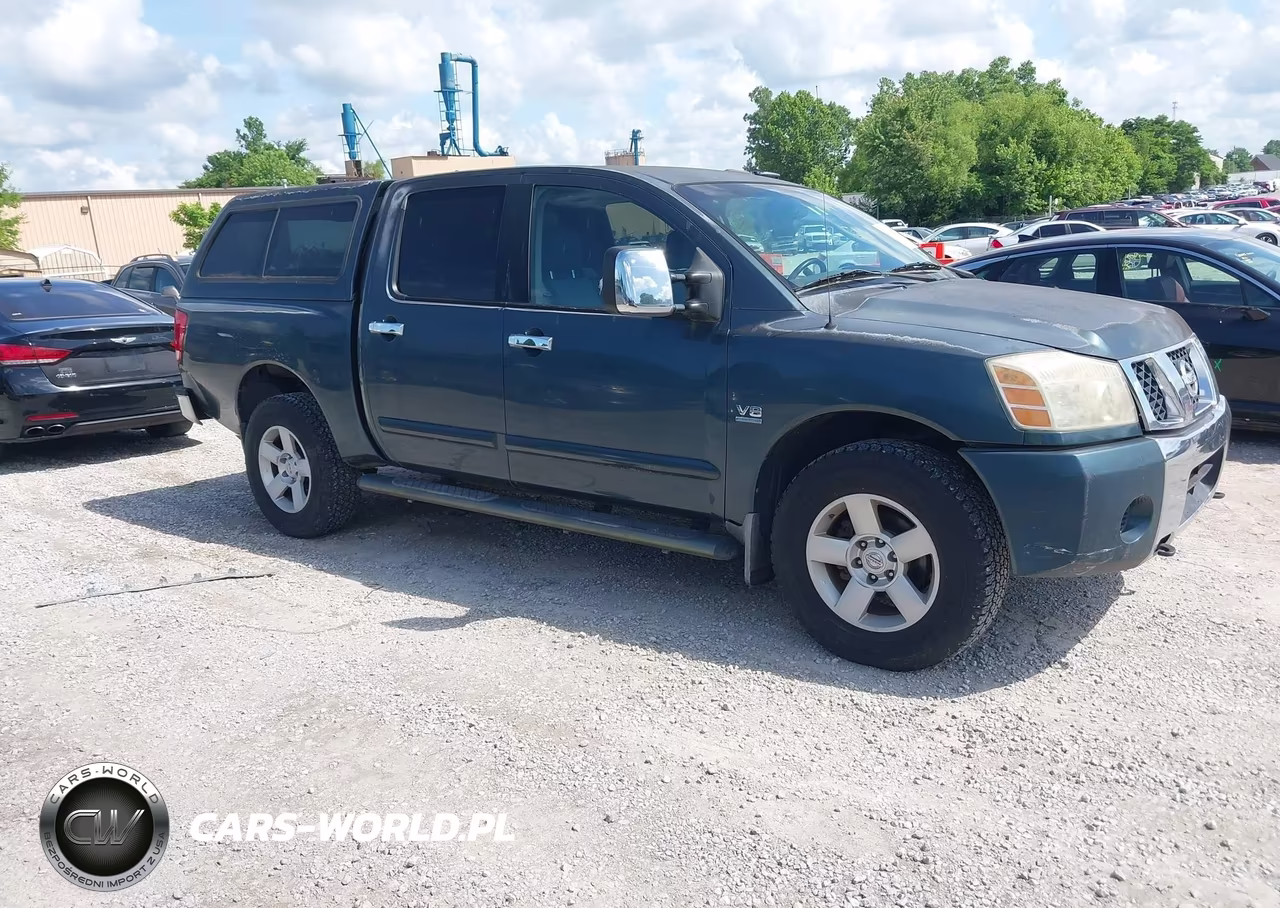 2004 Nissan Titan Se VIN:1N6AA07B44N553684 - 1