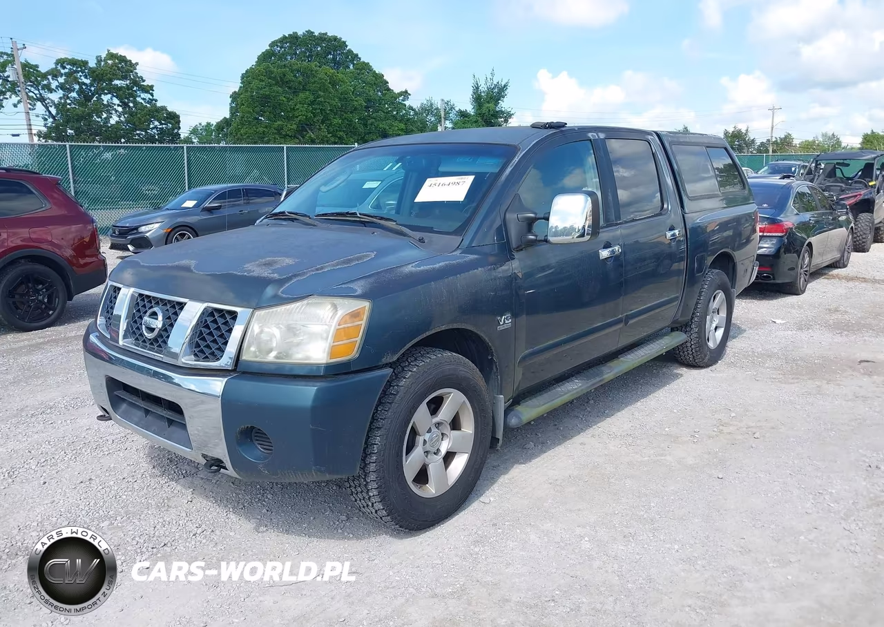 2004 Nissan Titan Se VIN:1N6AA07B44N553684 - 2