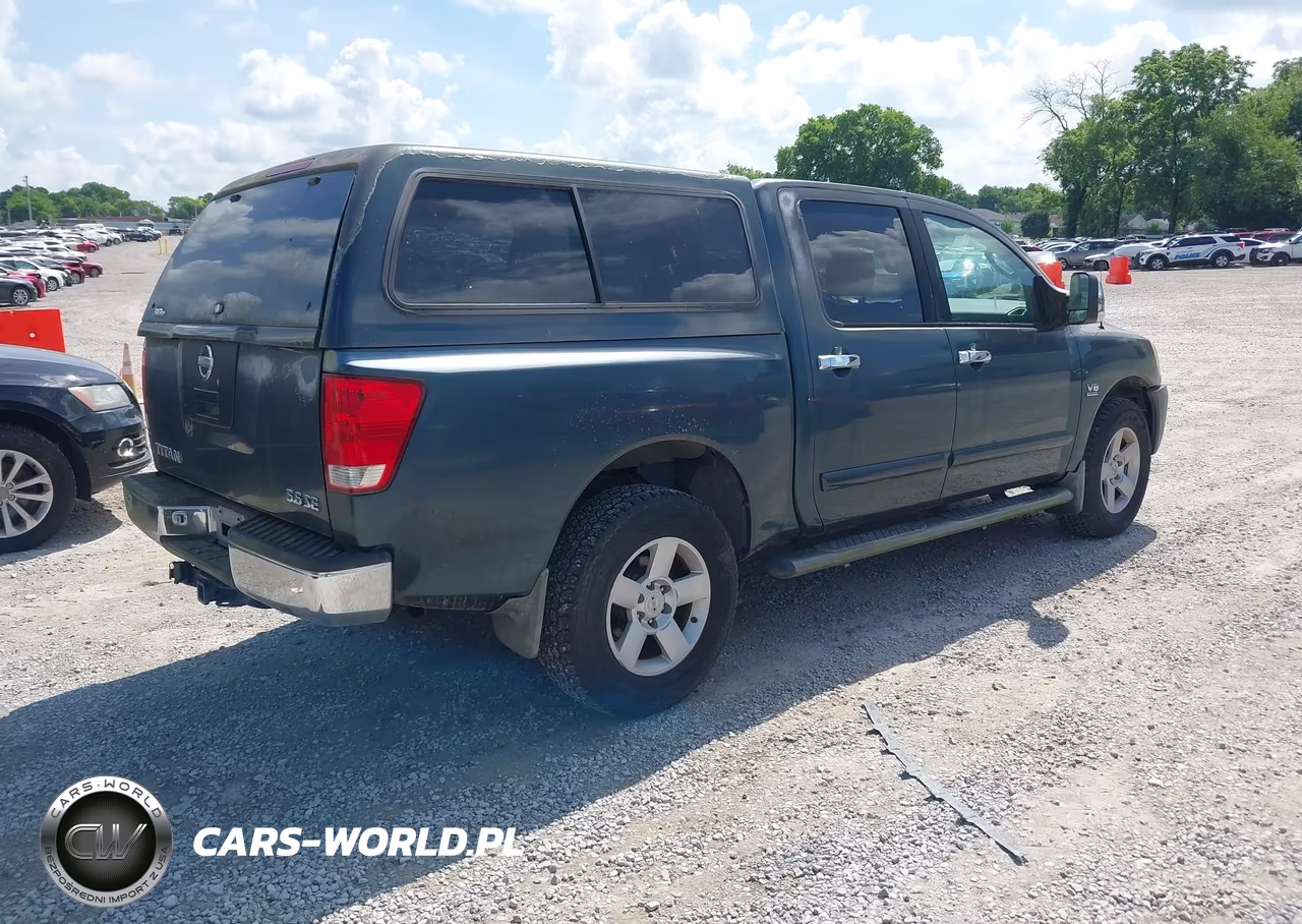 2004 Nissan Titan Se VIN:1N6AA07B44N553684 - 4