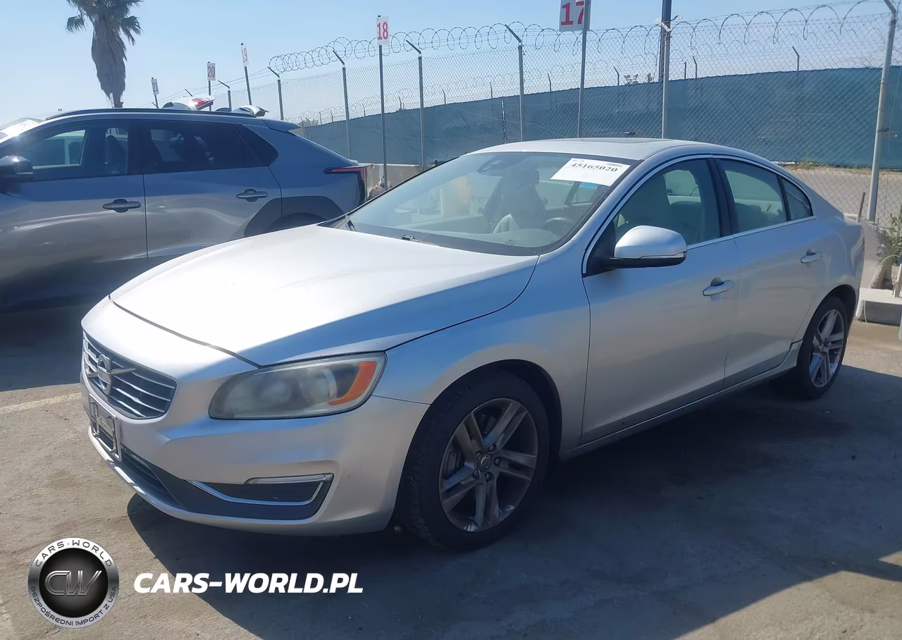 2014 Volvo S60 T5 VIN:YV1612FSXE2278308 - 2