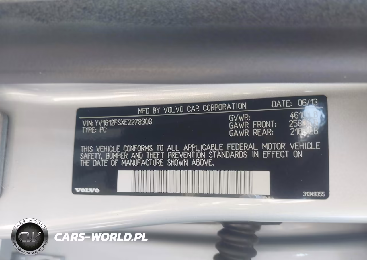 2014 Volvo S60 T5 VIN:YV1612FSXE2278308 - 9