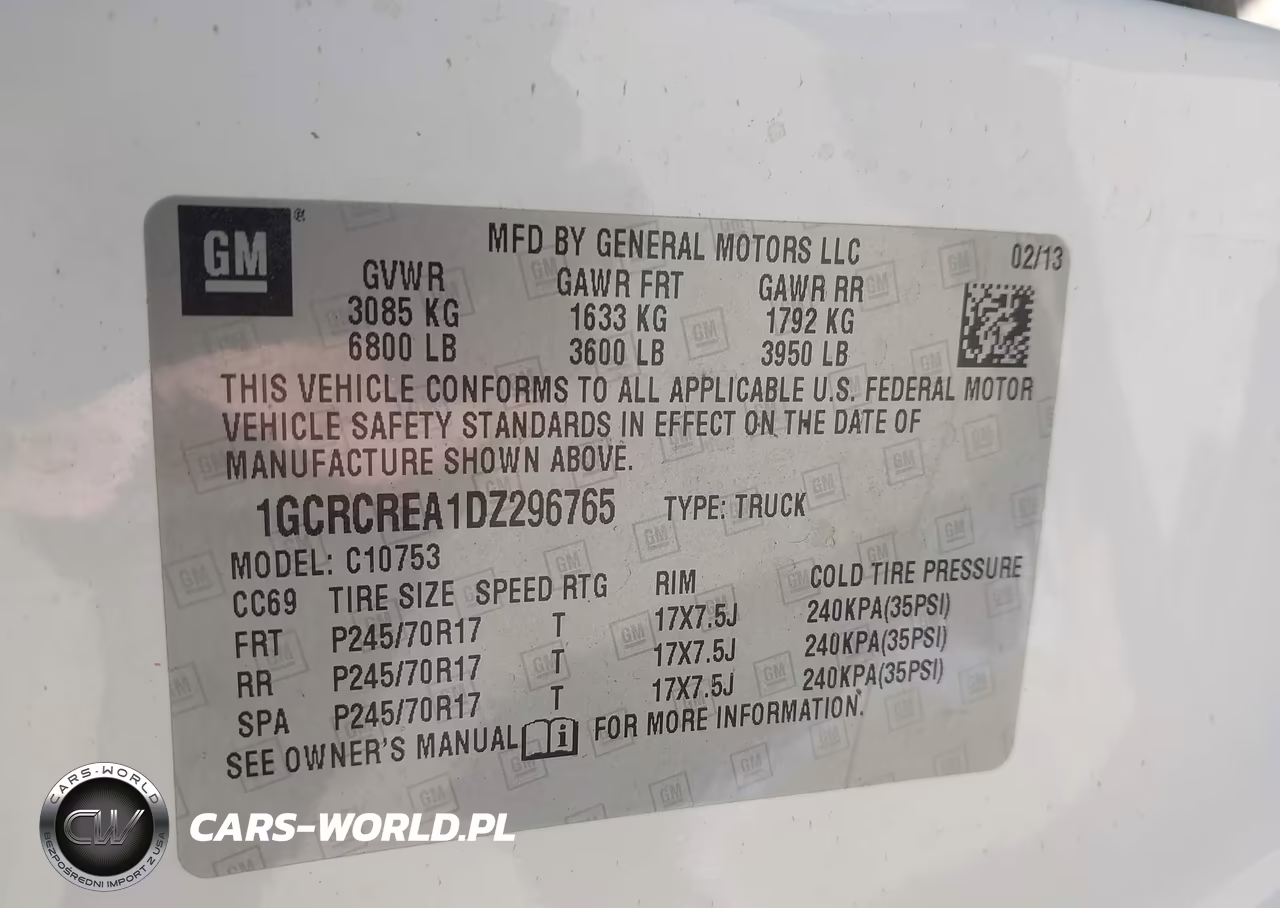 2013 Chevrolet Silverado 1500 Ls VIN:1GCRCREA1DZ296765 - 9