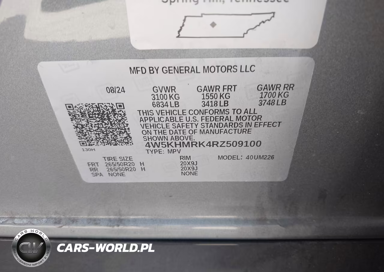 2024 Acura Zdx A-Spec VIN:4W5KHMRK4RZ509100 - 9