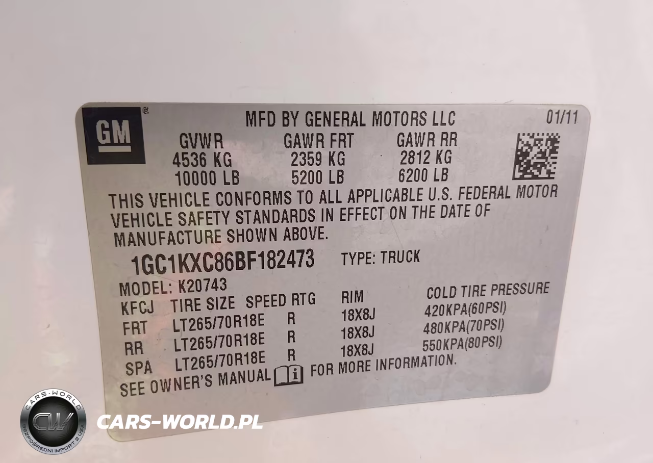2011 Chevrolet Silverado 2500Hd Lt VIN:1GC1KXC86BF182473 - 9