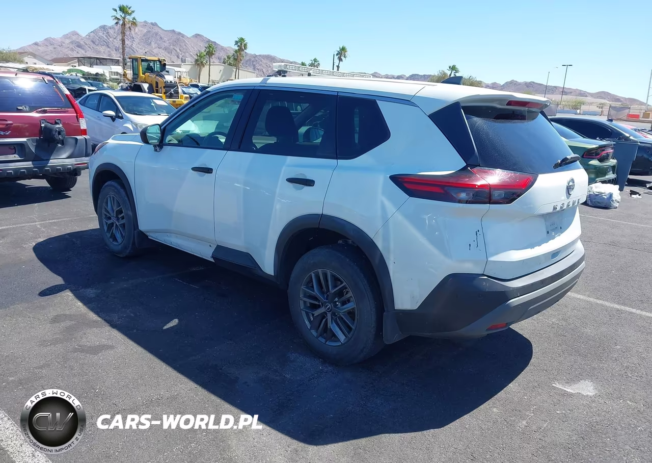 2022 Nissan Rogue S Fwd VIN:5N1BT3AA0NC711370 - 3