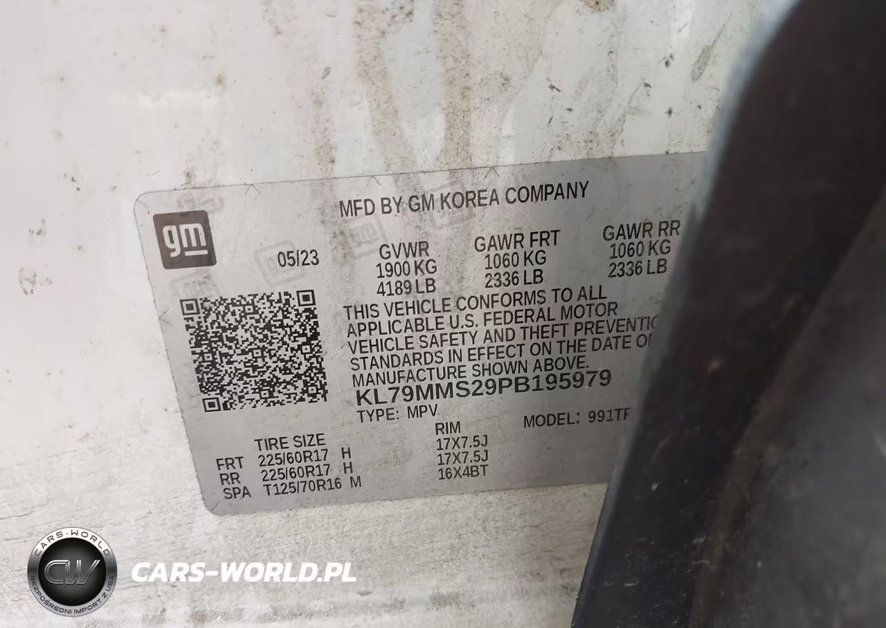 2023 Chevrolet Trailblazer Fwd Ls VIN:KL79MMS29PB195979 - 9