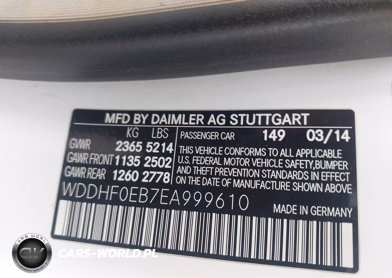 2014 Mercedes-Benz E 250 Bluetec VIN:WDDHF0EB7EA999610 - 9