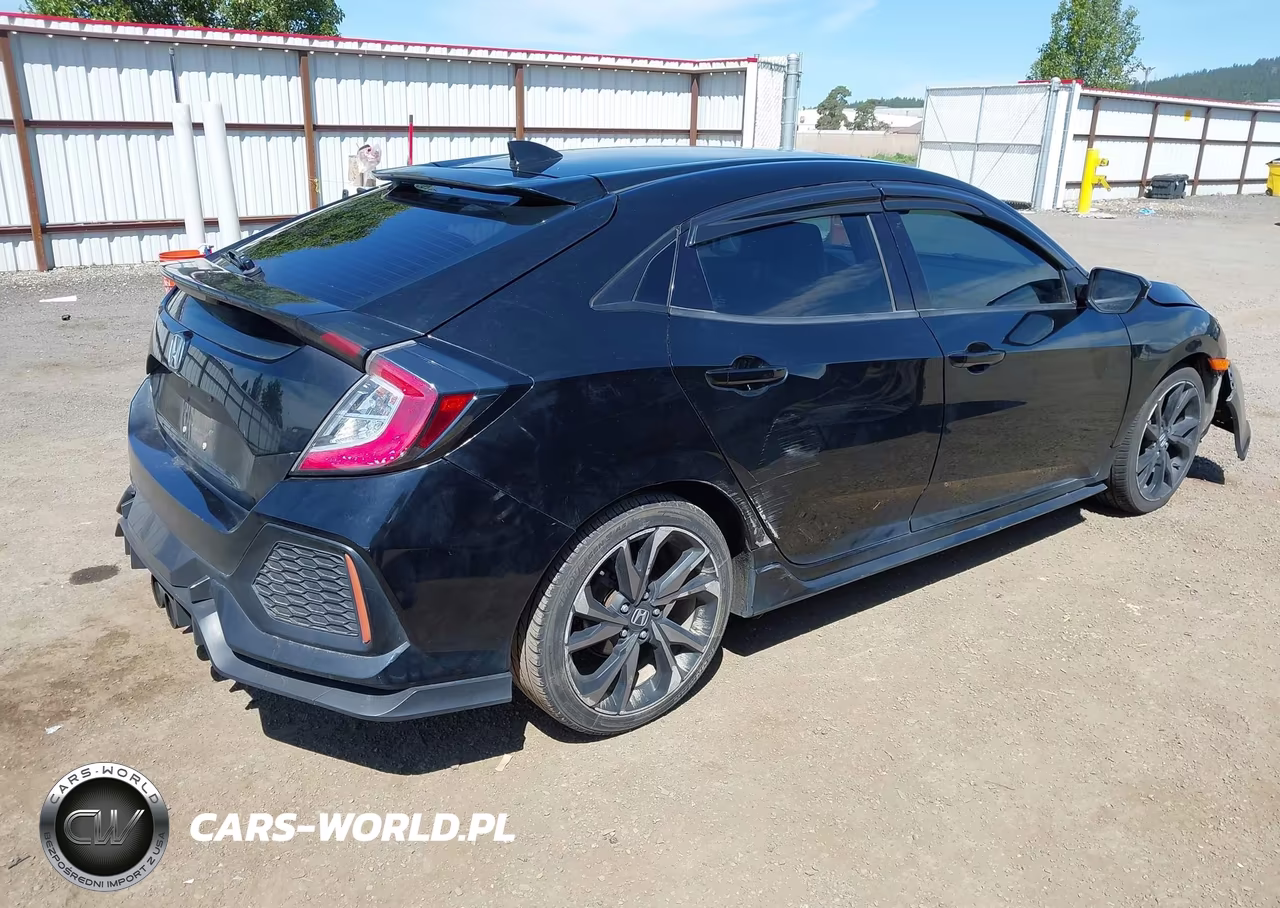 2017 Honda Civic Sport VIN:SHHFK7H4XHU408733 - 4