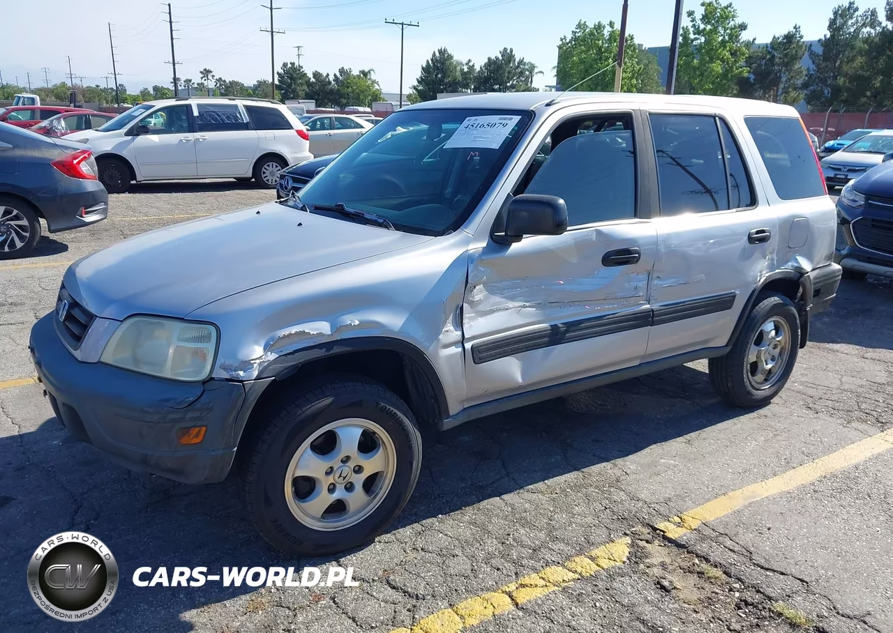 2001 Honda Cr-V Lx VIN:JHLRD284X1S008937 - 2