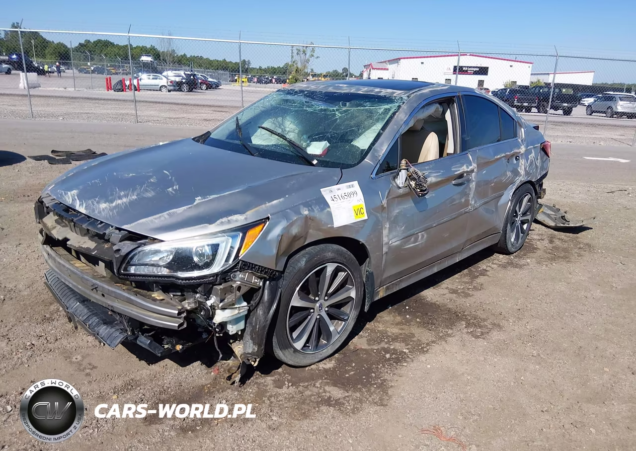 2016 Subaru Legacy 2.5I Limited VIN:4S3BNBN68G3014997 - 2