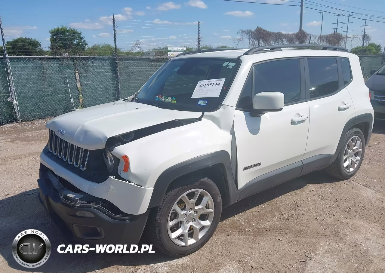 2018 Jeep Renegade Latitude Fwd VIN:ZACCJABB1JPH84831 - 2