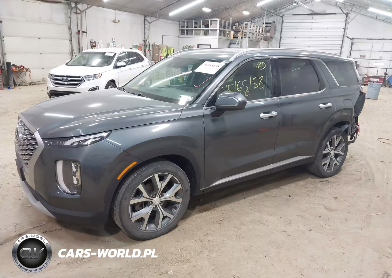 2021 Hyundai Palisade Sel VIN:KM8R4DHEXMU306118 - 2