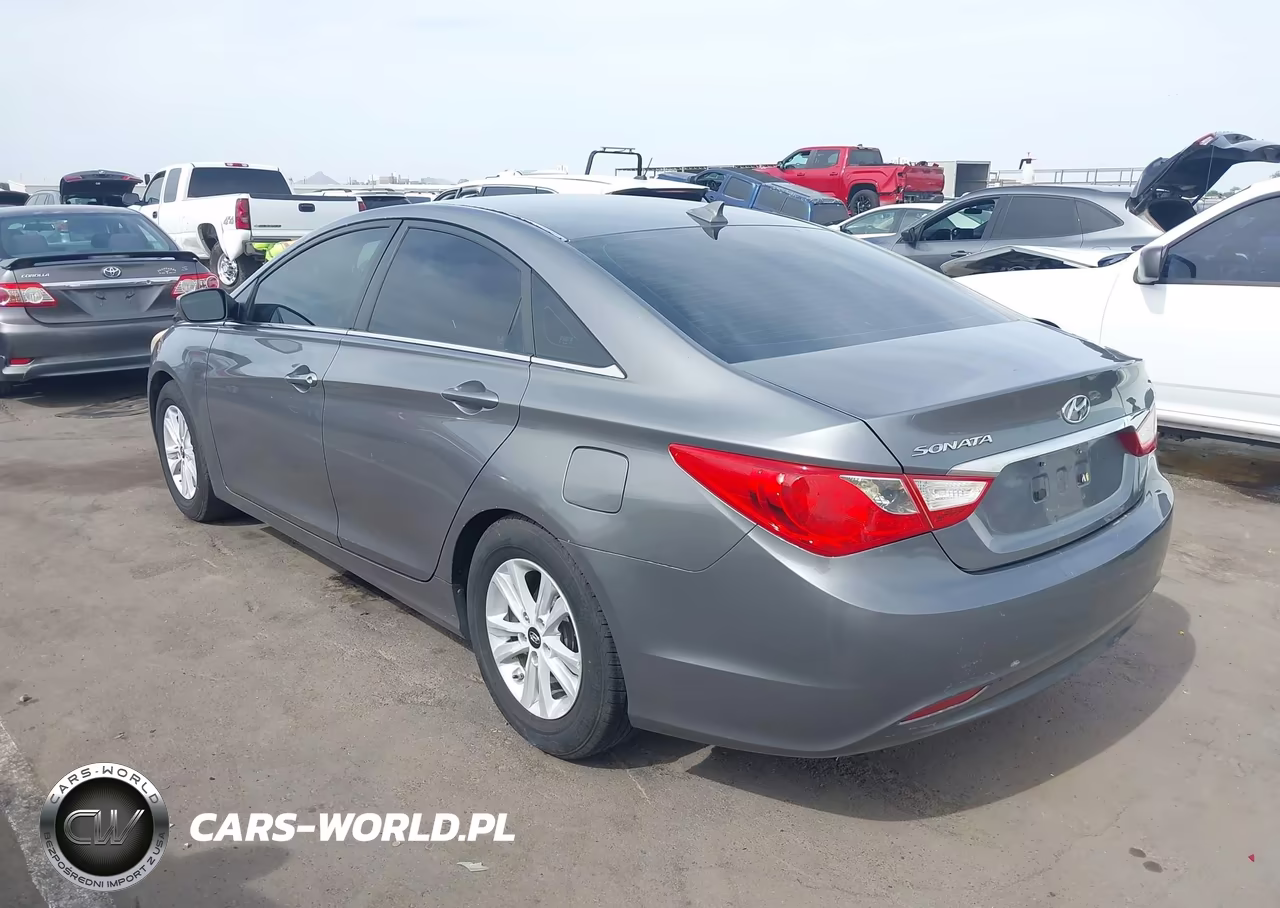 2012 Hyundai Sonata Gls VIN:5NPEB4AC4CH309624 - 3