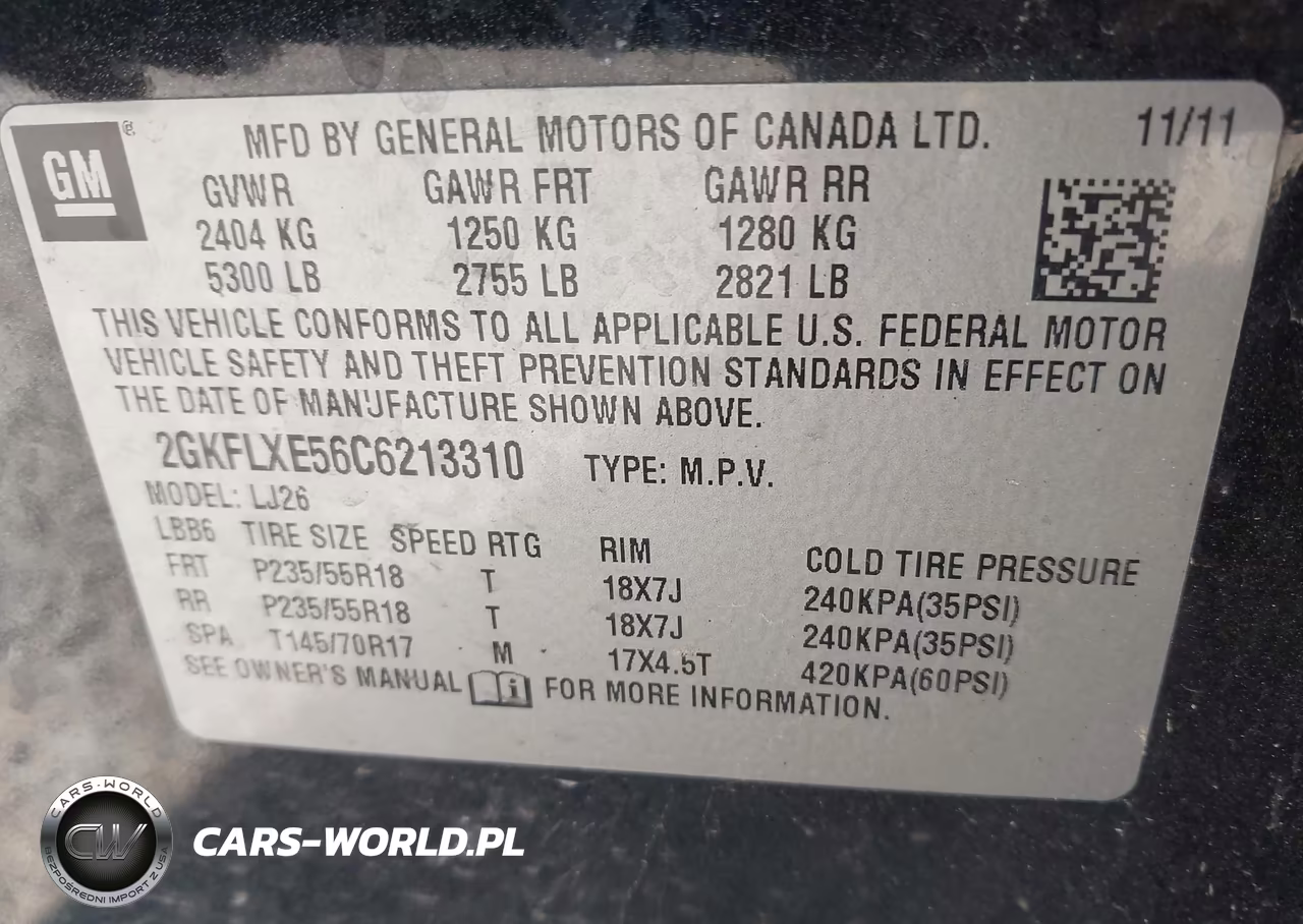 2012 GMC Terrain Slt-2 VIN:2GKFLXE56C6213310 - 9