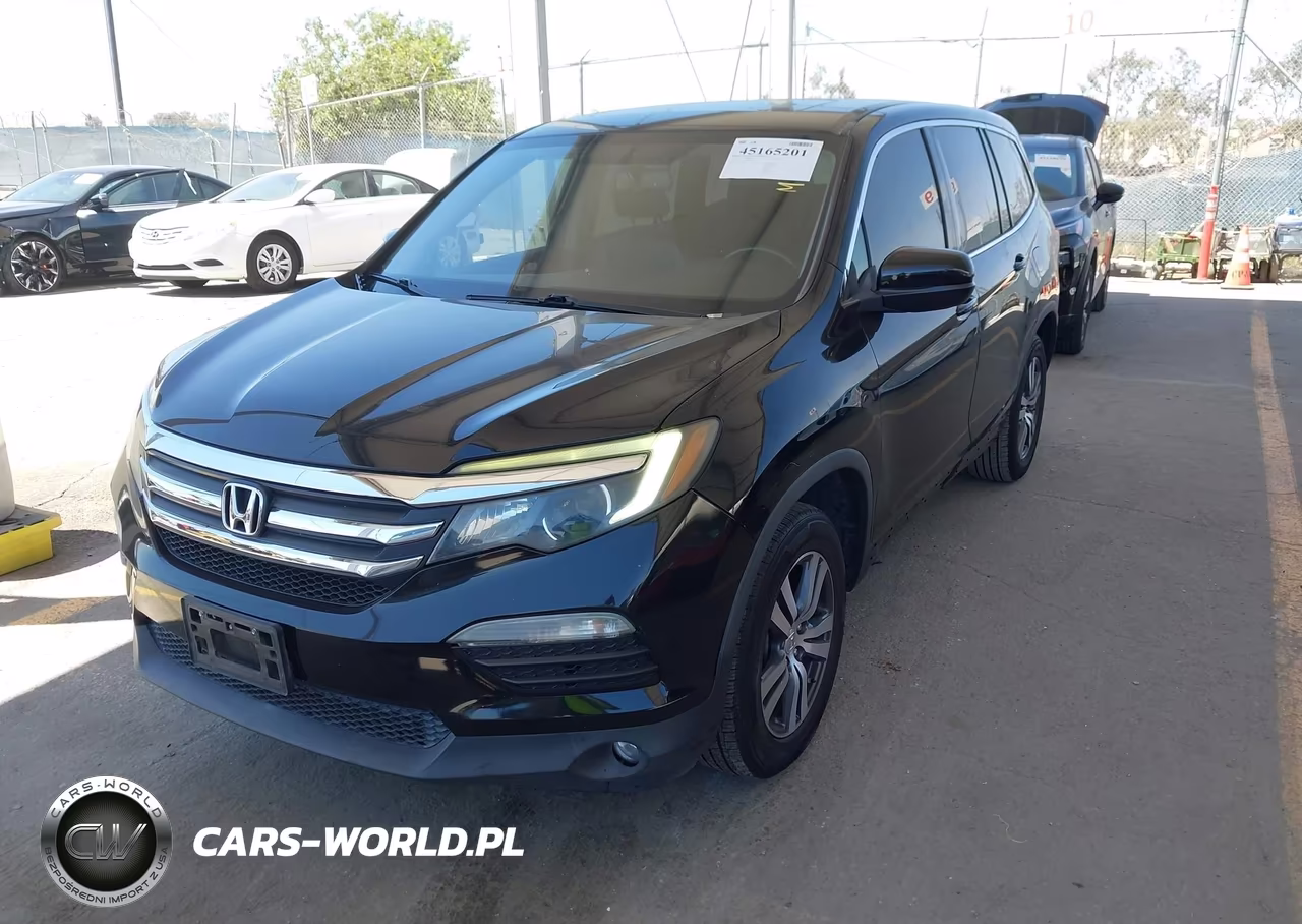 2017 Honda Pilot Ex-L VIN:5FNYF5H58HB026731 - 2