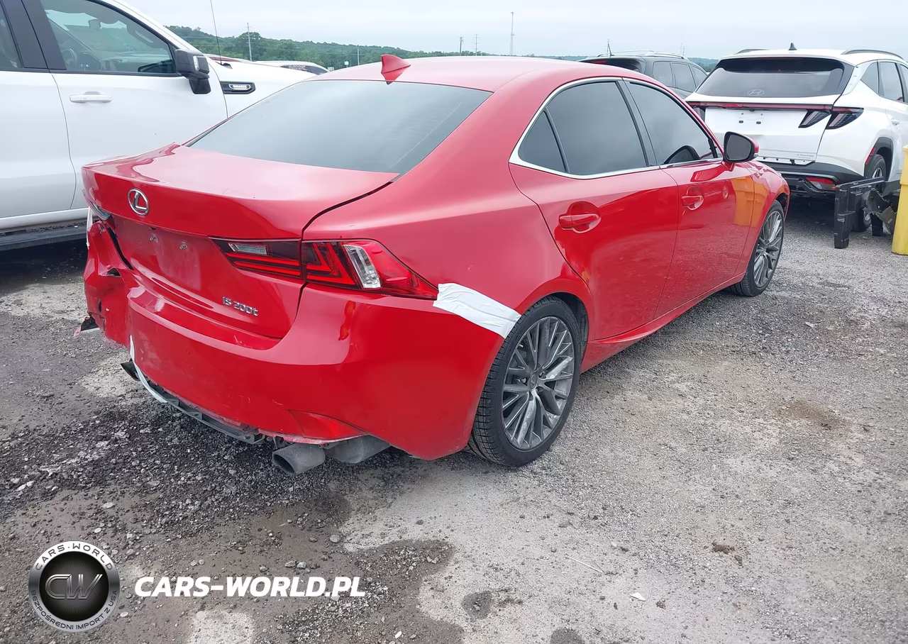2016 Lexus Is 200T VIN:JTHBA1D29G5007998 - 4