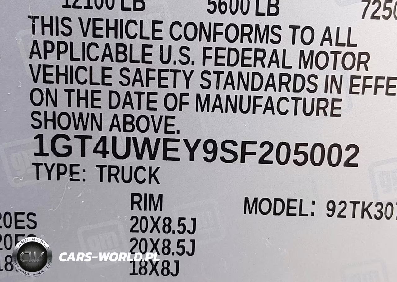 2025 GMC Sierra 3500Hd 4Wd Standard Bed Denali VIN:1GT4UWEY9SF205002 - 8
