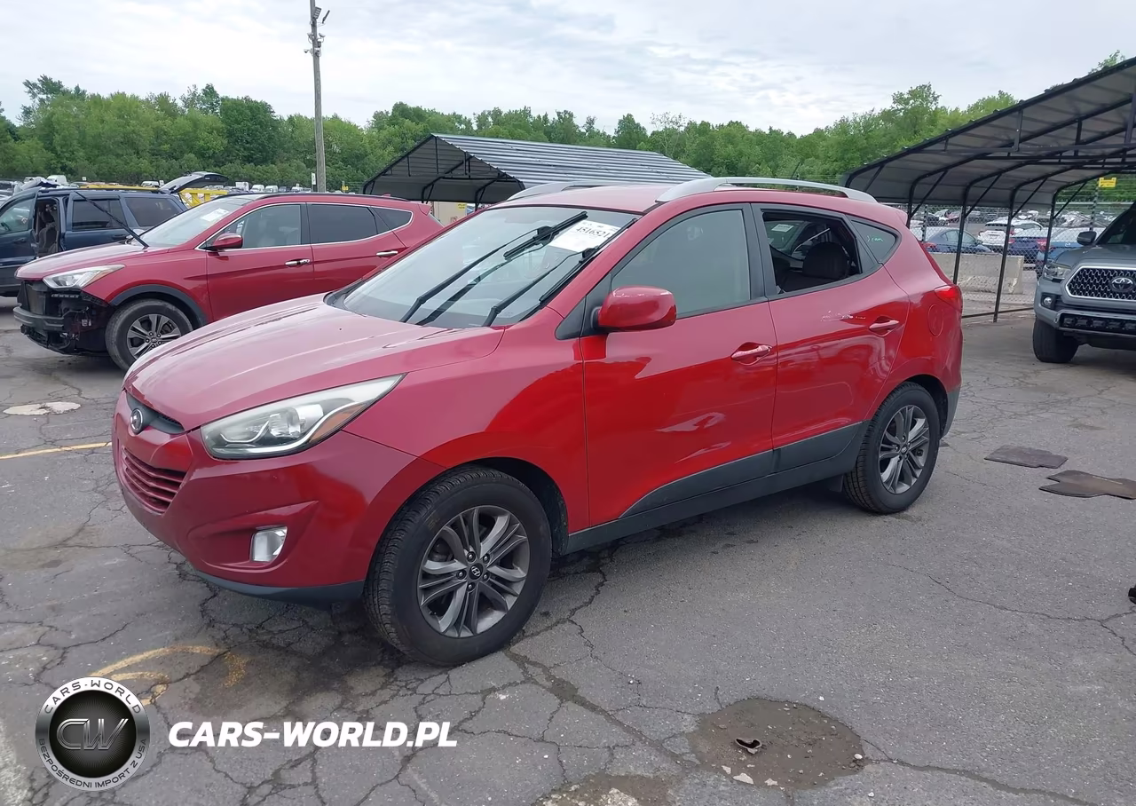 2015 Hyundai Tucson Se VIN:KM8JUCAG5FU077076 - 2