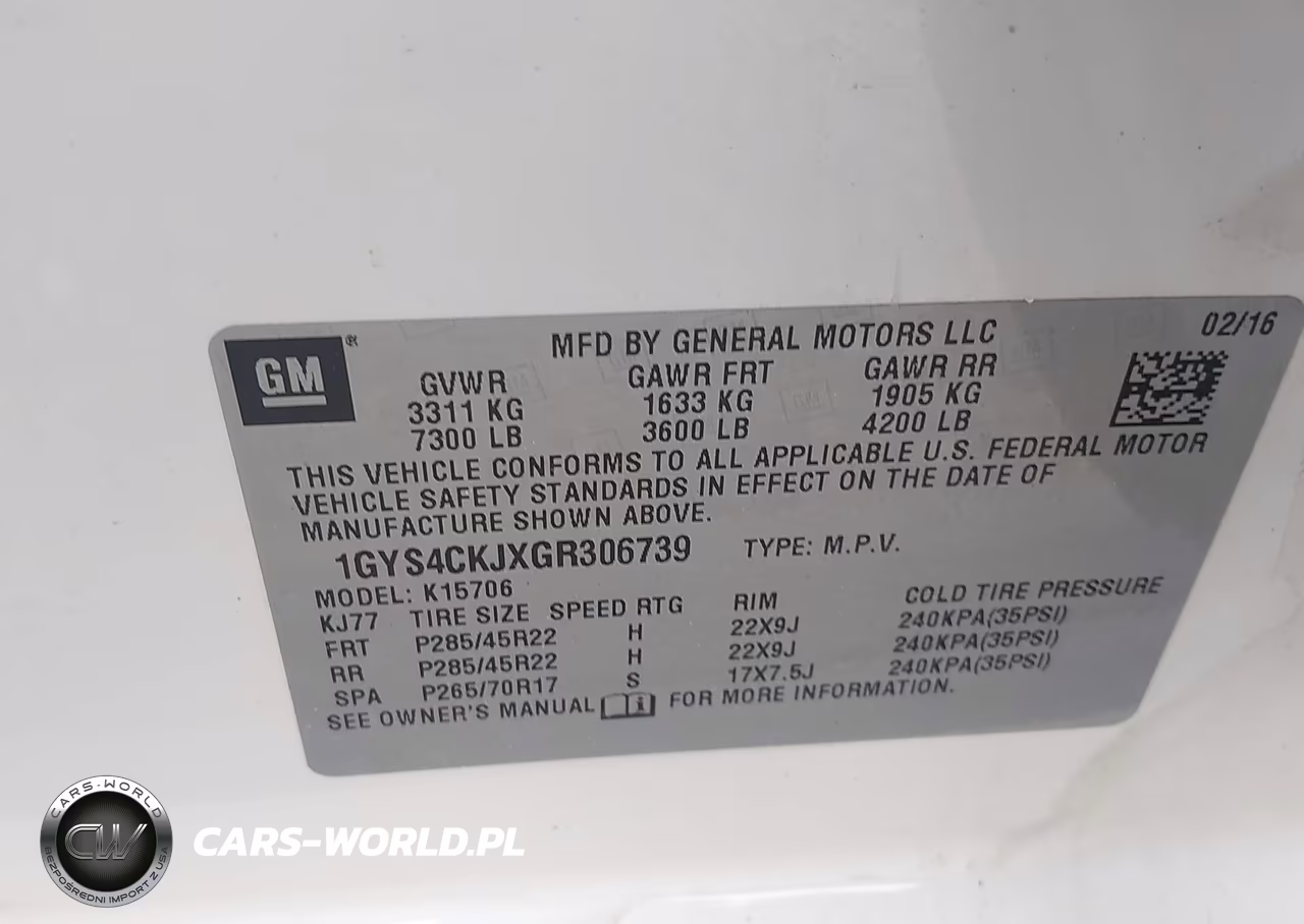 2016 Cadillac Escalade Premium Collection VIN:1GYS4CKJXGR306739 - 9