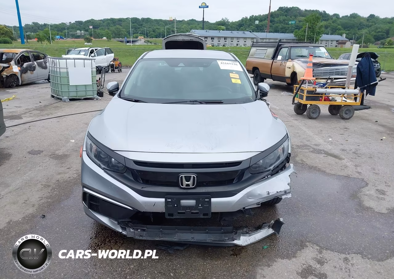 2021 Honda Civic Lx VIN:2HGFC2F64MH527194 - 12
