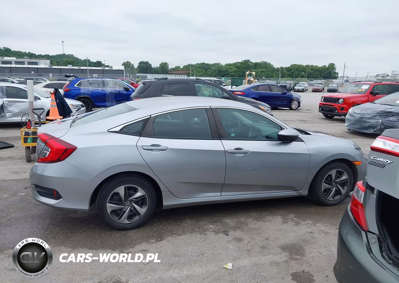 2021 Honda Civic Lx VIN:2HGFC2F64MH527194 - 13