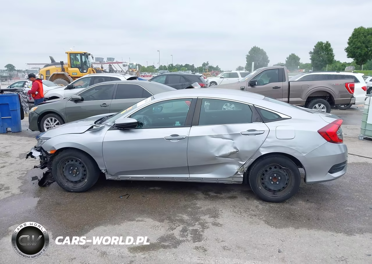 2021 Honda Civic Lx VIN:2HGFC2F64MH527194 - 14