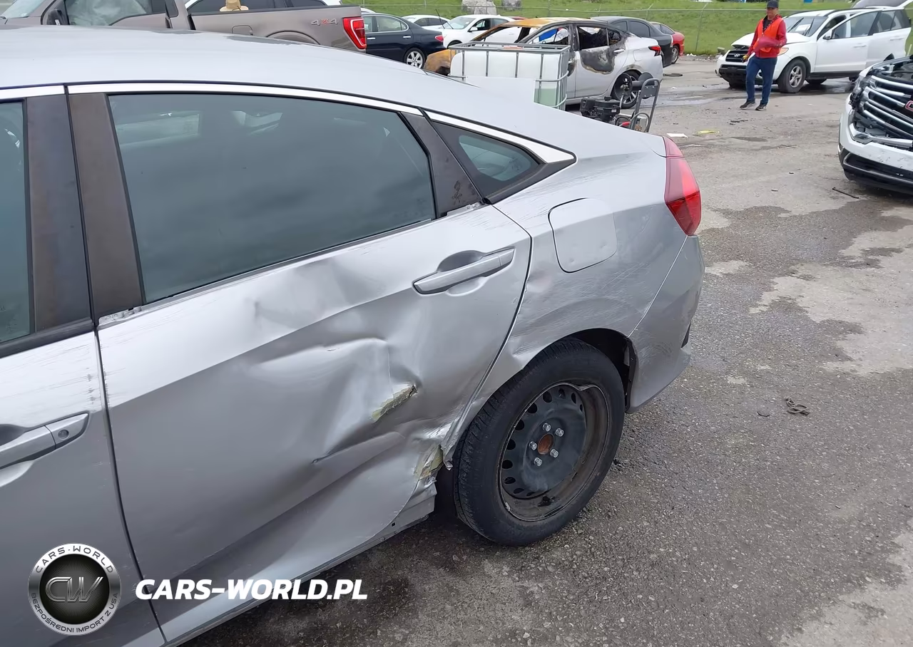 2021 Honda Civic Lx VIN:2HGFC2F64MH527194 - 17