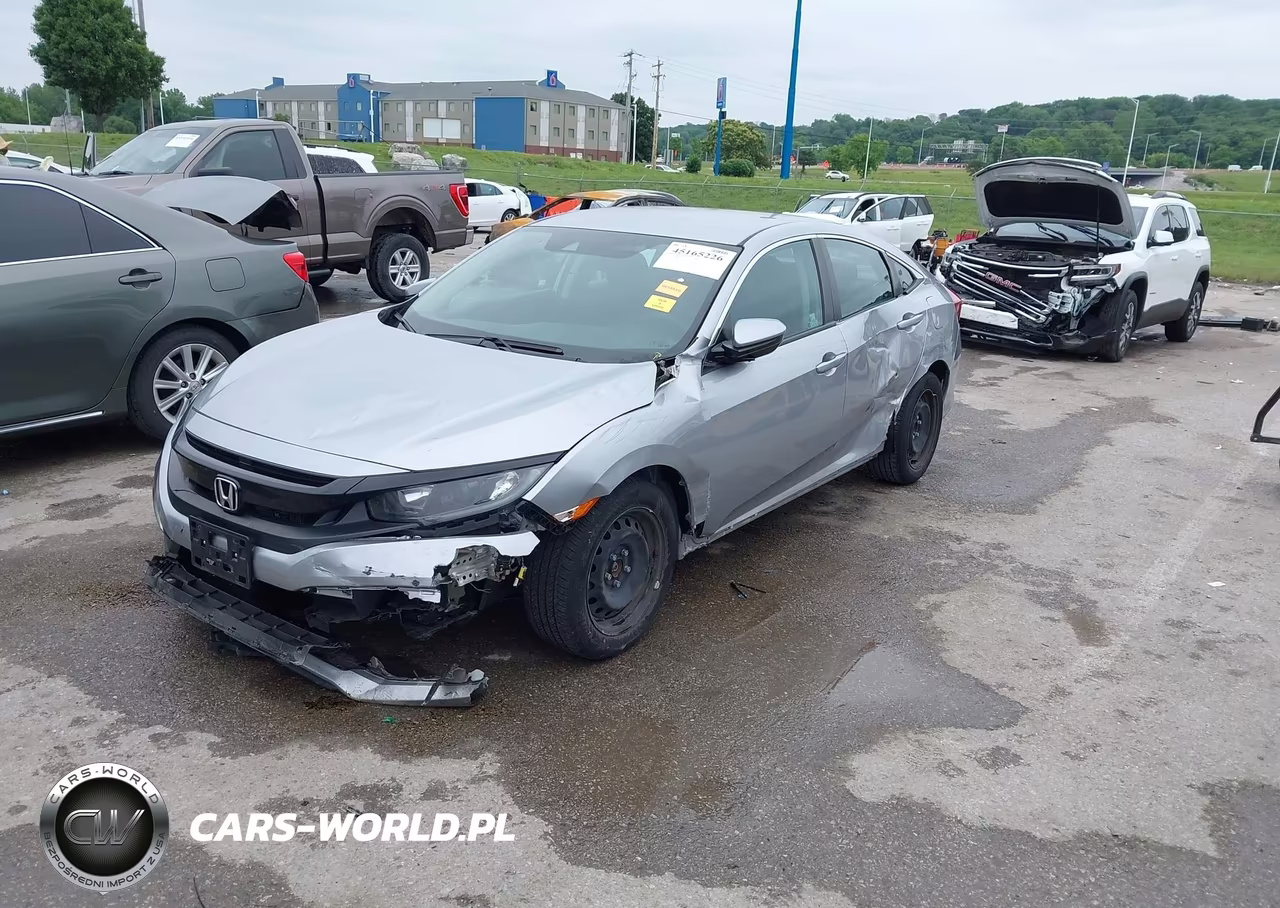 2021 Honda Civic Lx VIN:2HGFC2F64MH527194 - 2