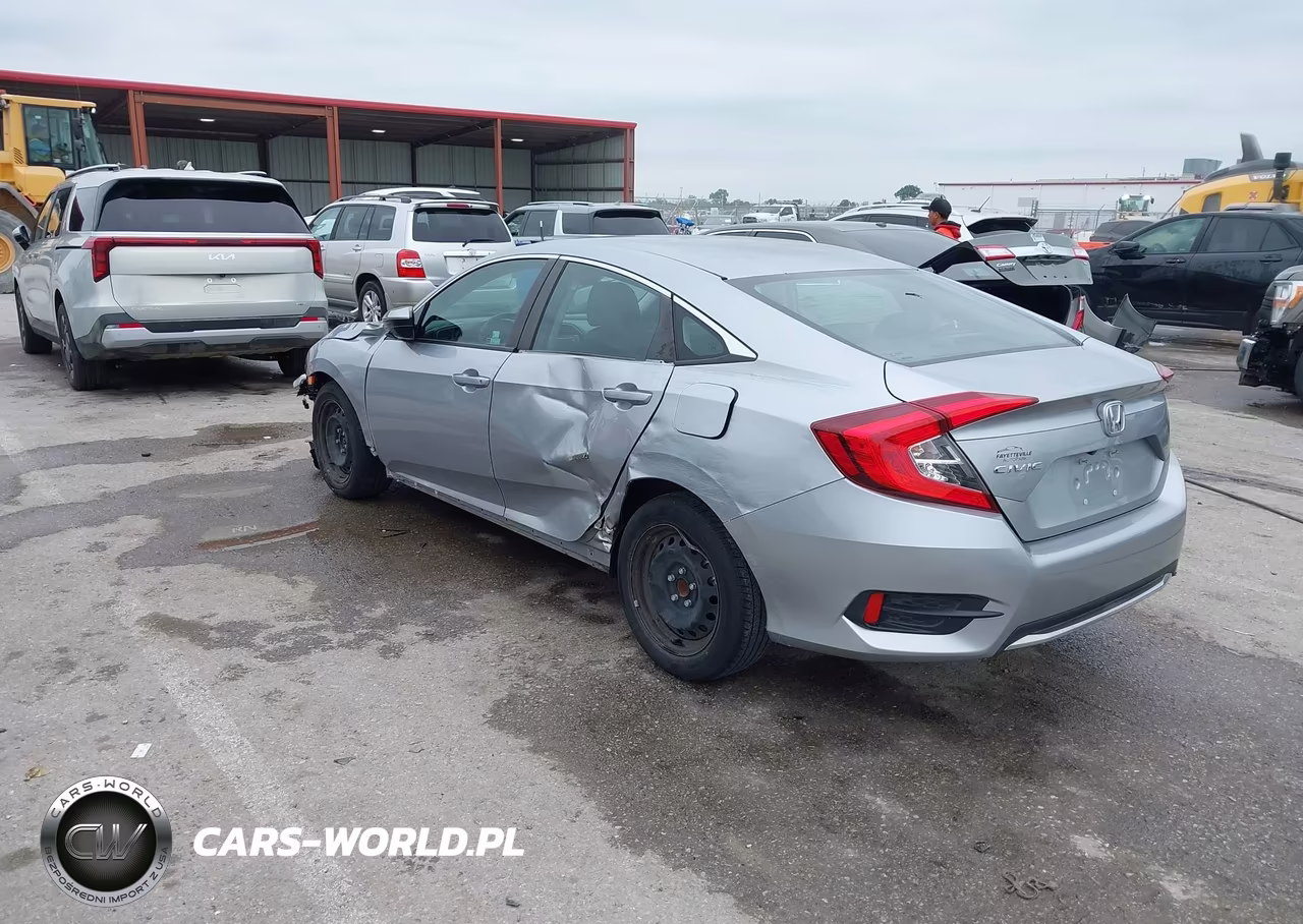 2021 Honda Civic Lx VIN:2HGFC2F64MH527194 - 3