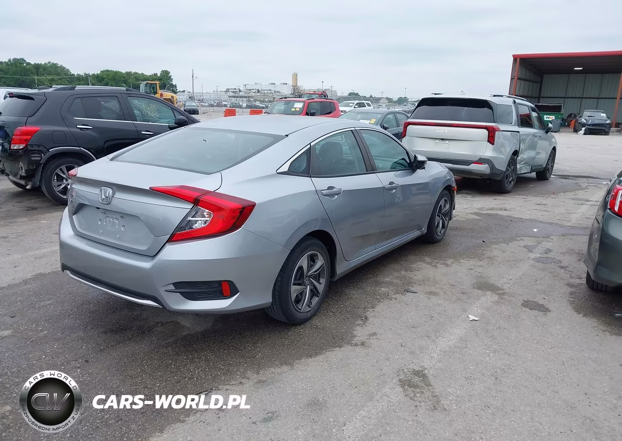 2021 Honda Civic Lx VIN:2HGFC2F64MH527194 - 4