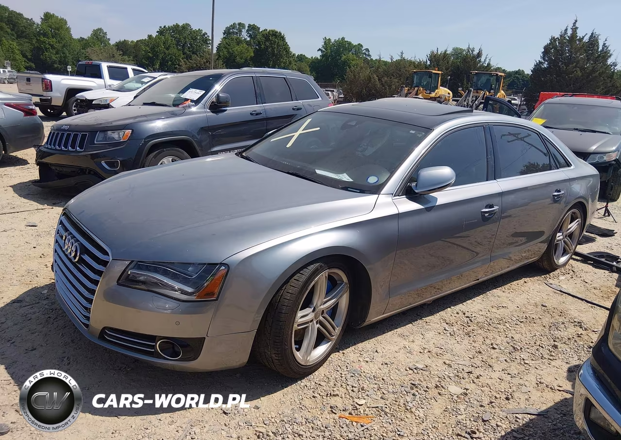 2013 Audi A8 L 3.0T VIN:WAURGAFD2DN025510 - 2