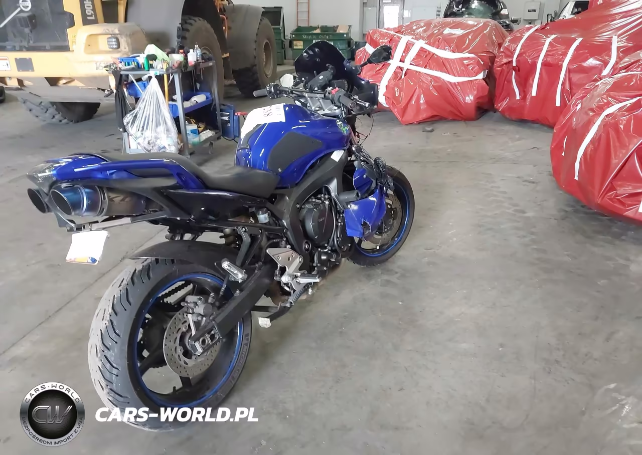 2007 Yamaha Fz6 Shg VIN:JYARJ13E57A002392 - 4