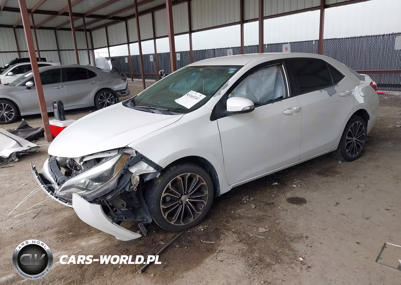 2016 Toyota Corolla S Plus VIN:5YFBURHE6GP423229 - 2