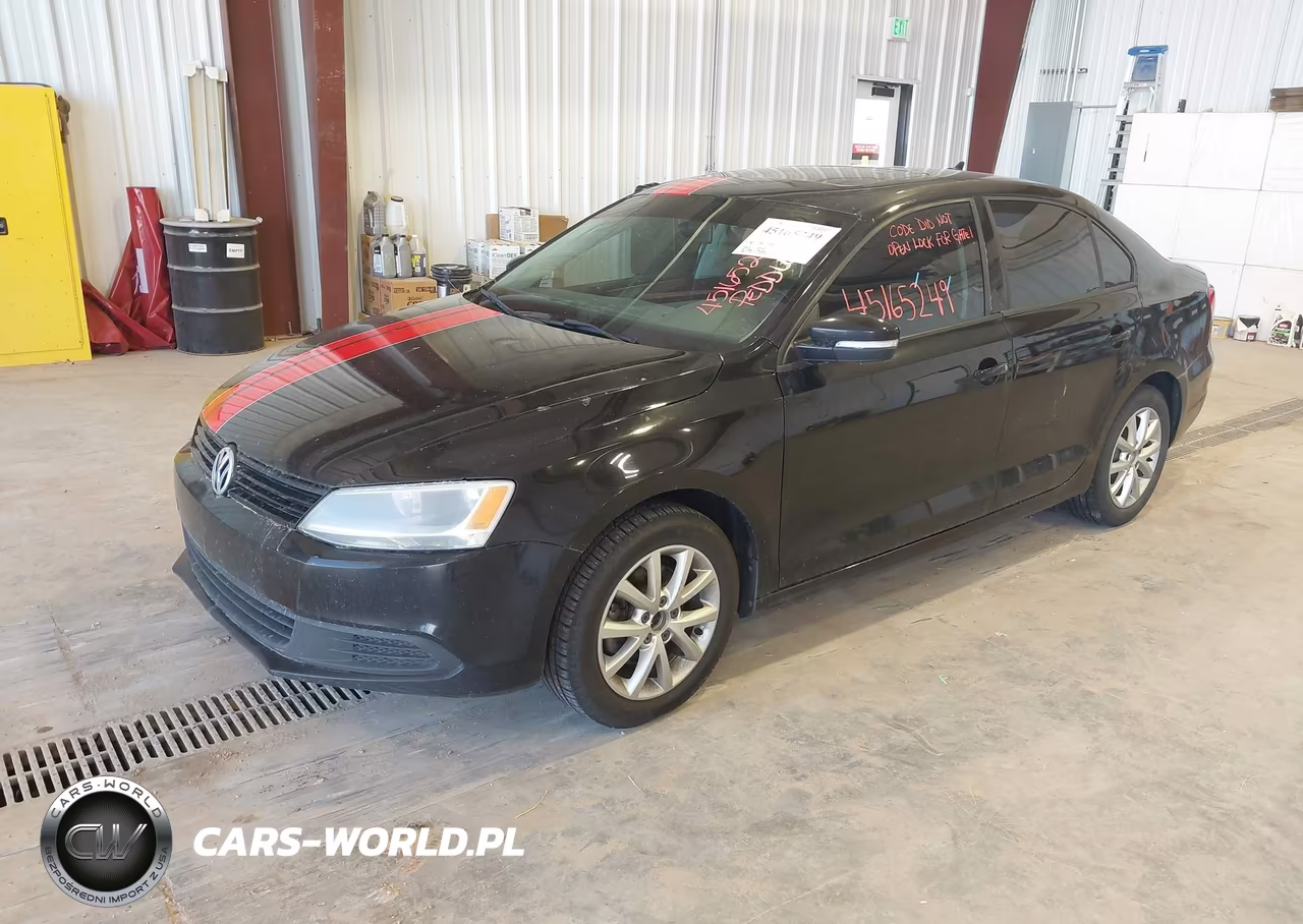 2011 Volkswagen Jetta 2.0L Tdi VIN:3VWLL7AJ7BM050394 - 2