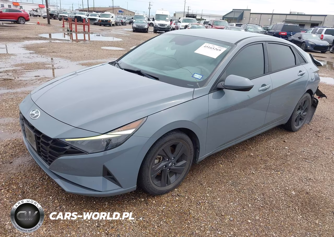 2021 Hyundai Elantra Sel VIN:KMHLS4AG2MU065419 - 2