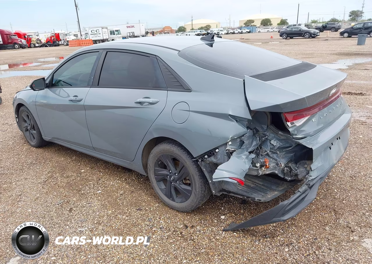 2021 Hyundai Elantra Sel VIN:KMHLS4AG2MU065419 - 3
